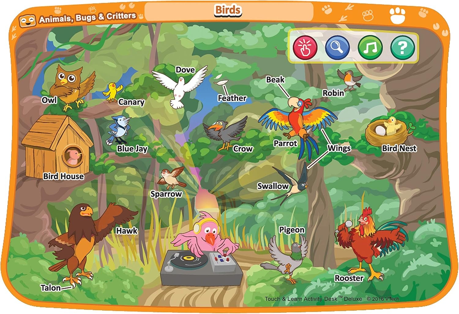 image:imageVTech Touch and Learn Activity Desk Deluxe Expansion Pack for PreschoolersAnimals Bugs and Critters