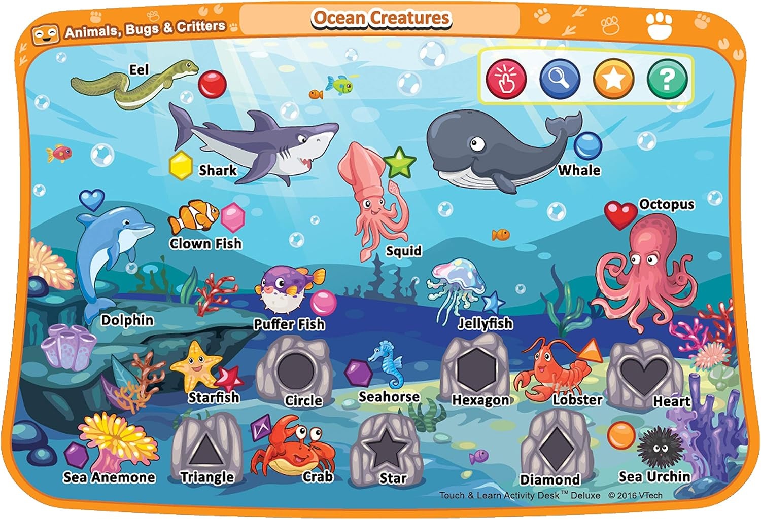 image:imageVTech Touch and Learn Activity Desk Deluxe Expansion Pack for PreschoolersAnimals Bugs and Critters
