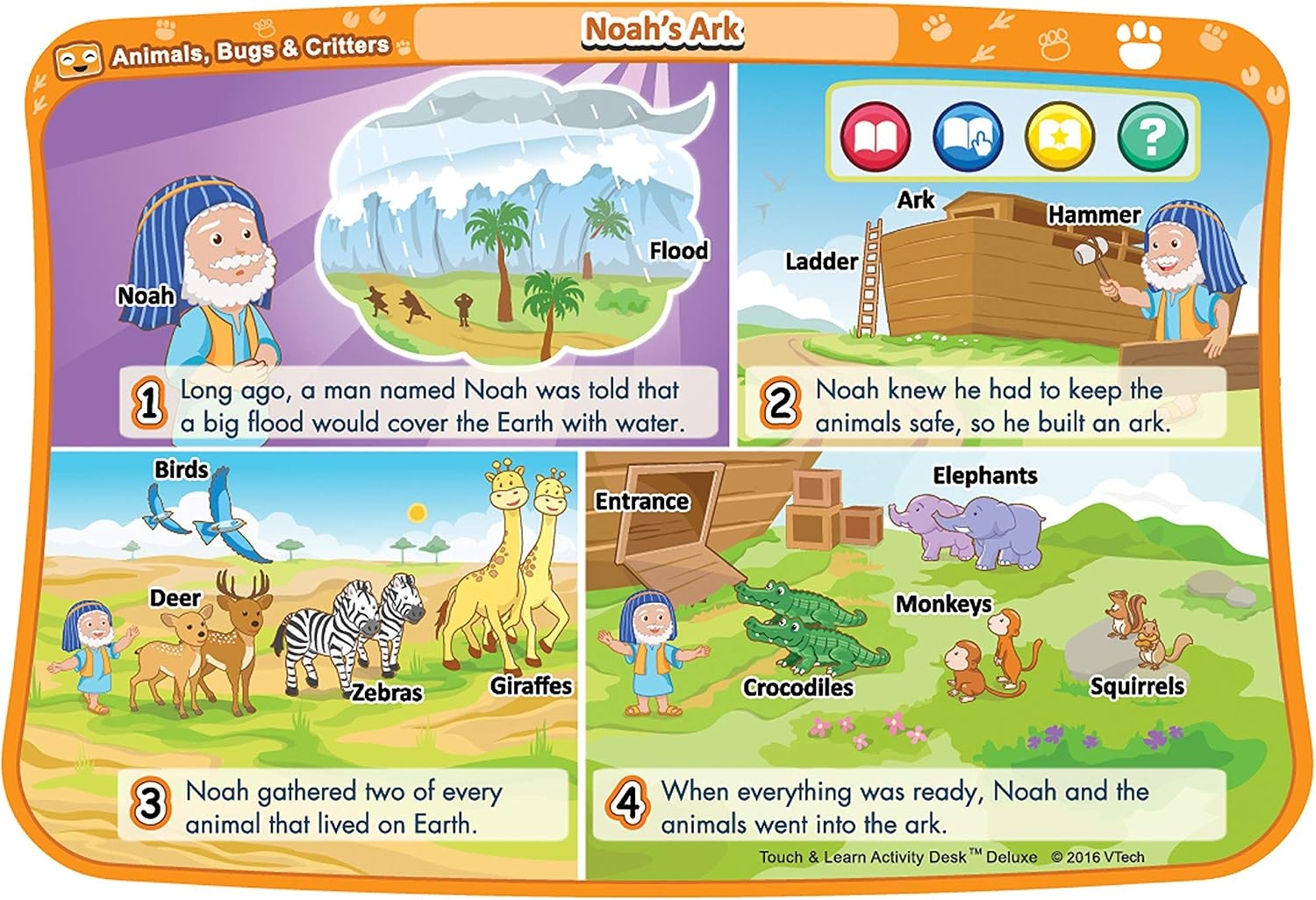 image:imageVTech Touch and Learn Activity Desk Deluxe Expansion Pack for PreschoolersAnimals Bugs and Critters