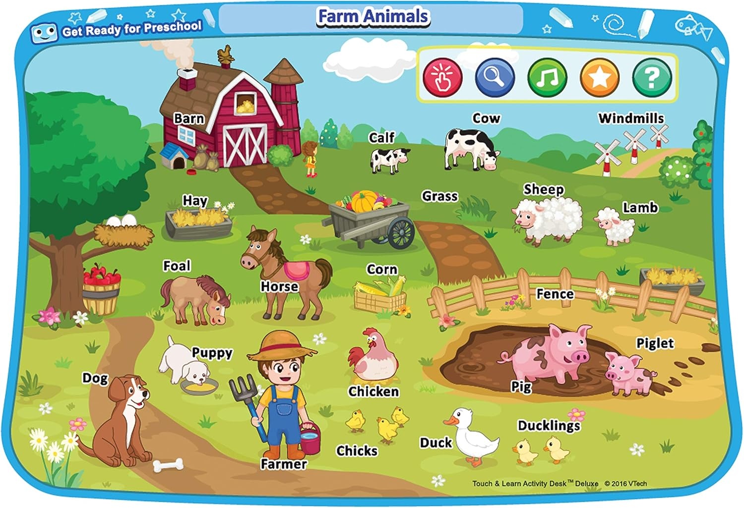 image:imageVTech Touch and Learn Activity Desk Deluxe Expansion Pack for PreschoolersGet Ready for Preschool