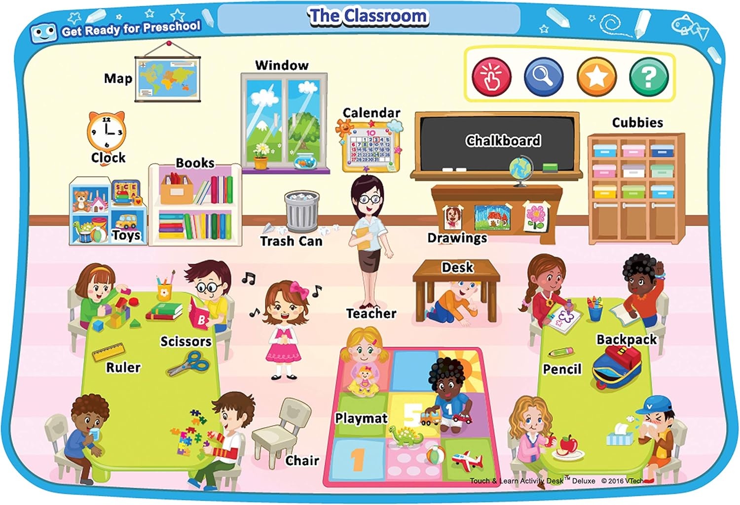 image:imageVTech Touch and Learn Activity Desk Deluxe Expansion Pack for PreschoolersGet Ready for Preschool