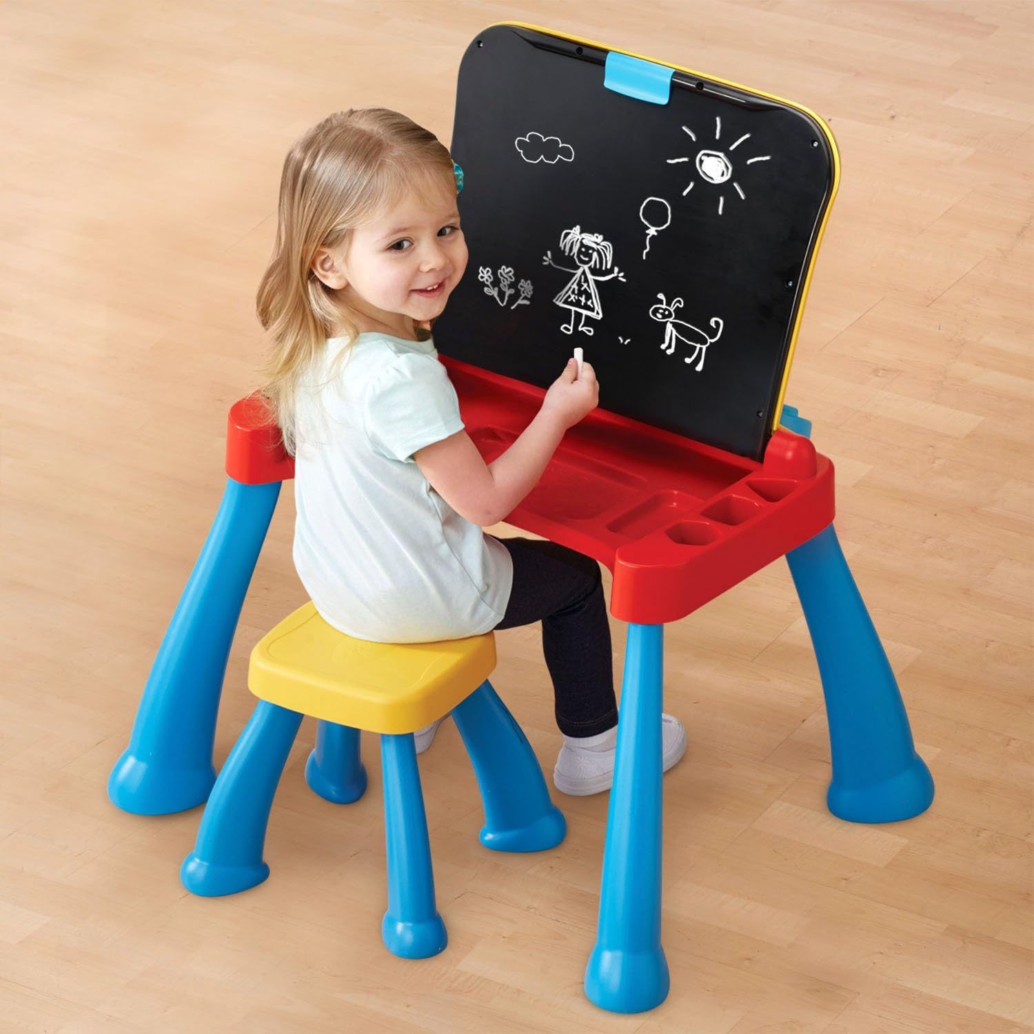 image:imageVTech Touch and Learn Activity Desk Deluxe PinkMulticolor