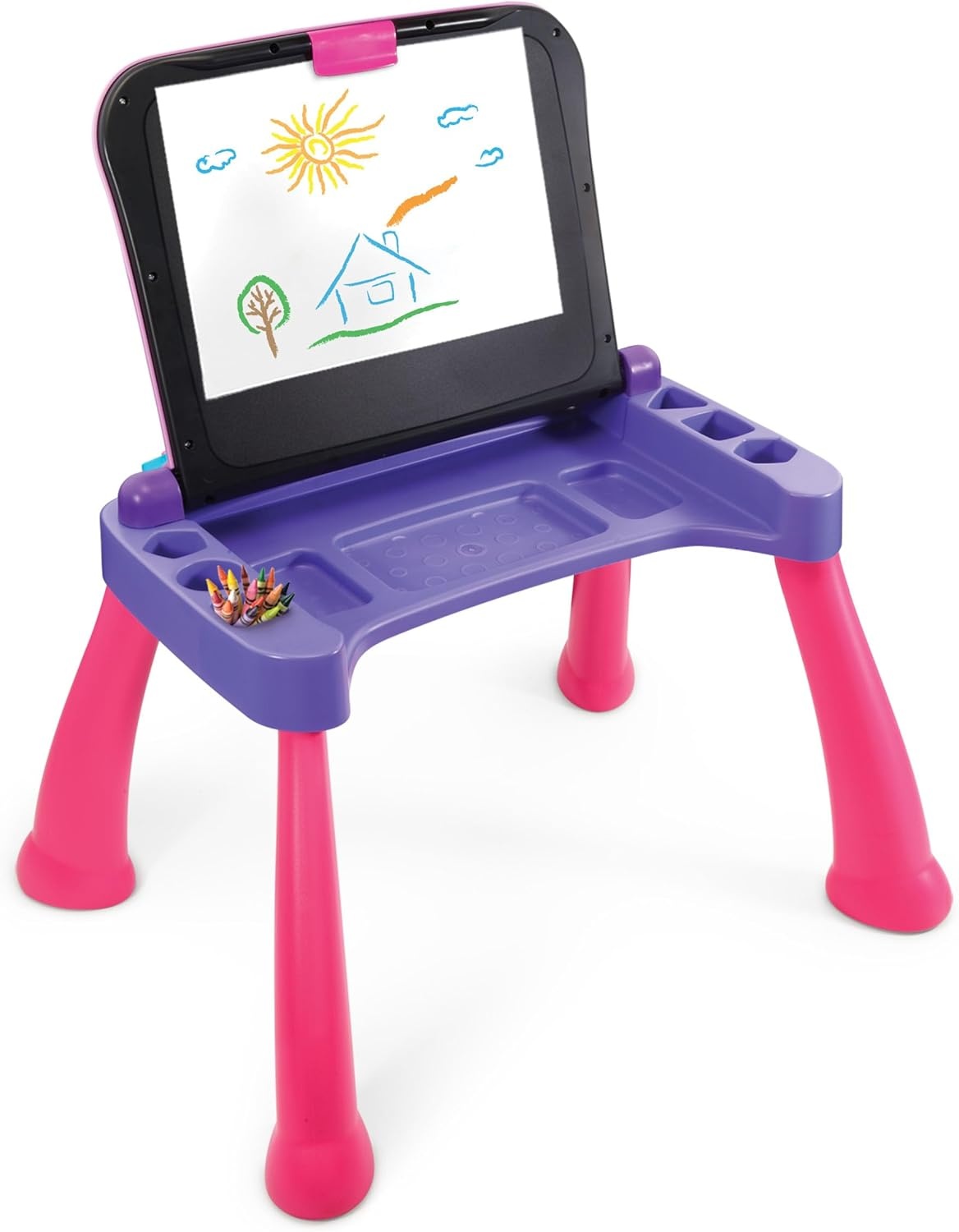 image:imageVTech Touch and Learn Activity Desk Deluxe PinkPink