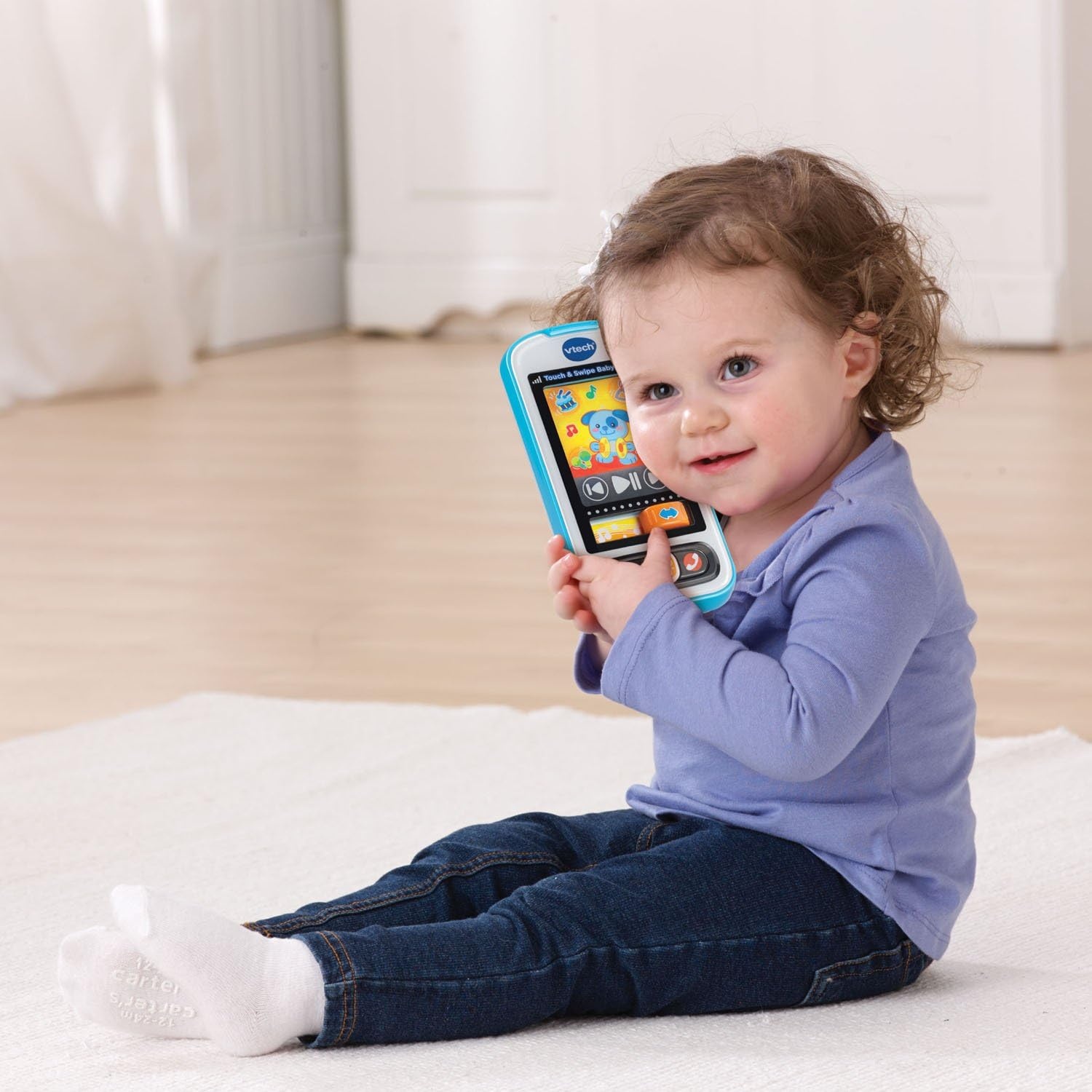 image:imageVTech Touch and Swipe Baby Phone BlueBlue