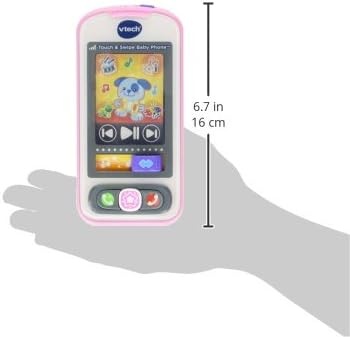 image:imageVTech Touch and Swipe Baby Phone BluePink