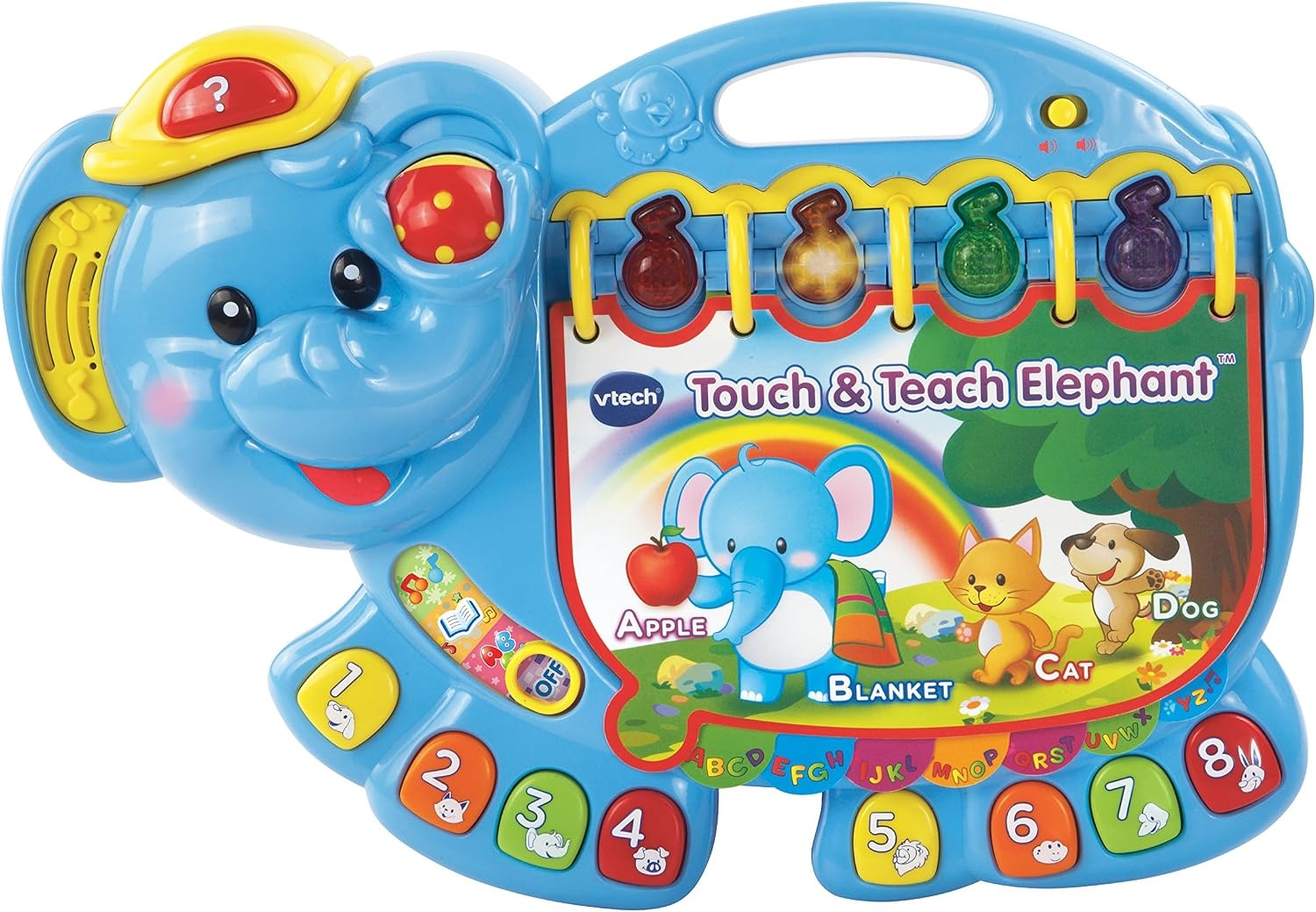 image:imageVTech Touch and Teach Elephant PurpleBlue