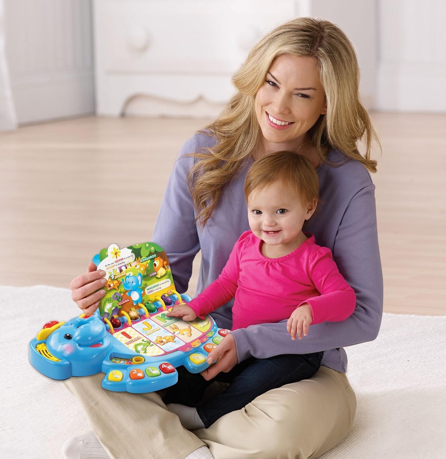 image:imageVTech Touch and Teach Elephant PurpleBlue