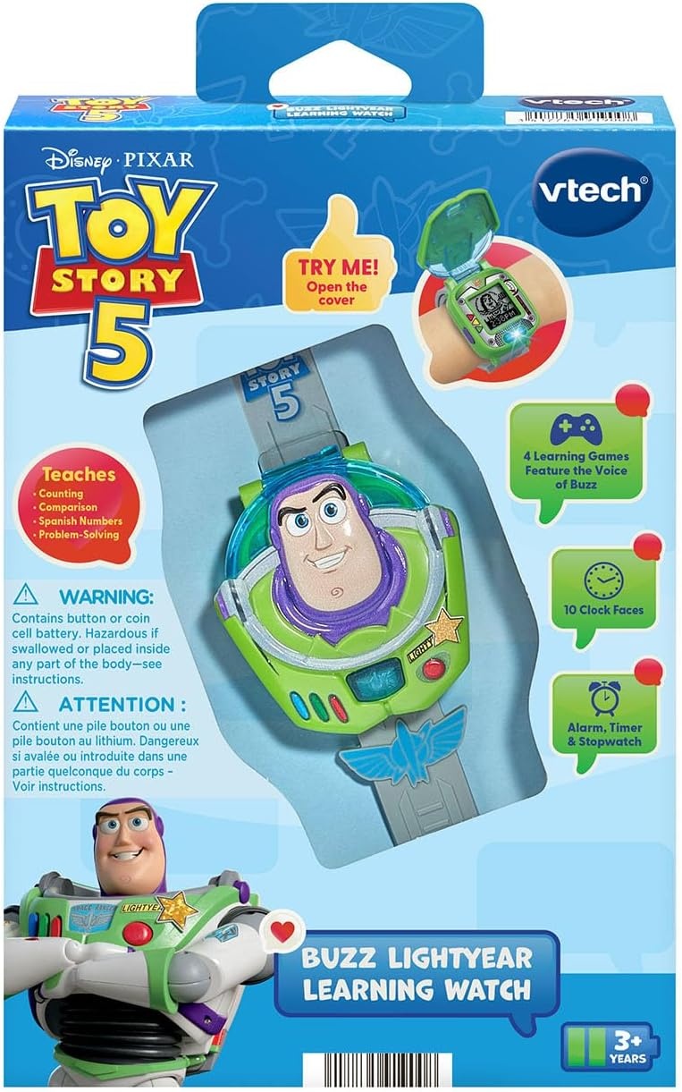 image:imageVTech Toy Story 5 Buzz Lightyear Learning Watch