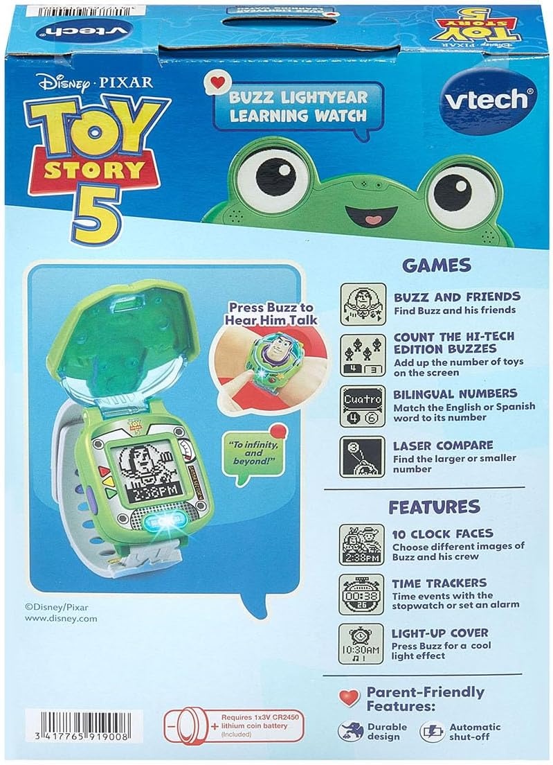image:imageVTech Toy Story 5 Buzz Lightyear Learning Watch