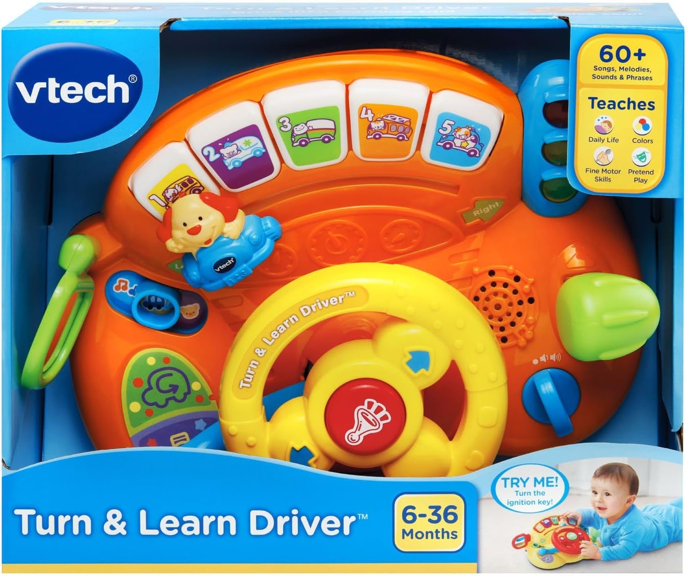 image:imageVTech Turn and Learn Driver YellowOrange