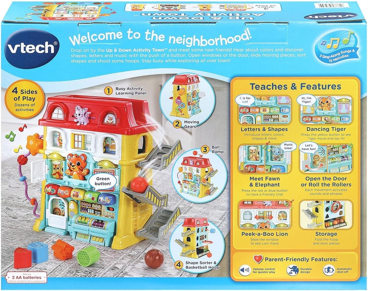 image:imageVTech Up and Down Activity Town Toddler Exploration Toy