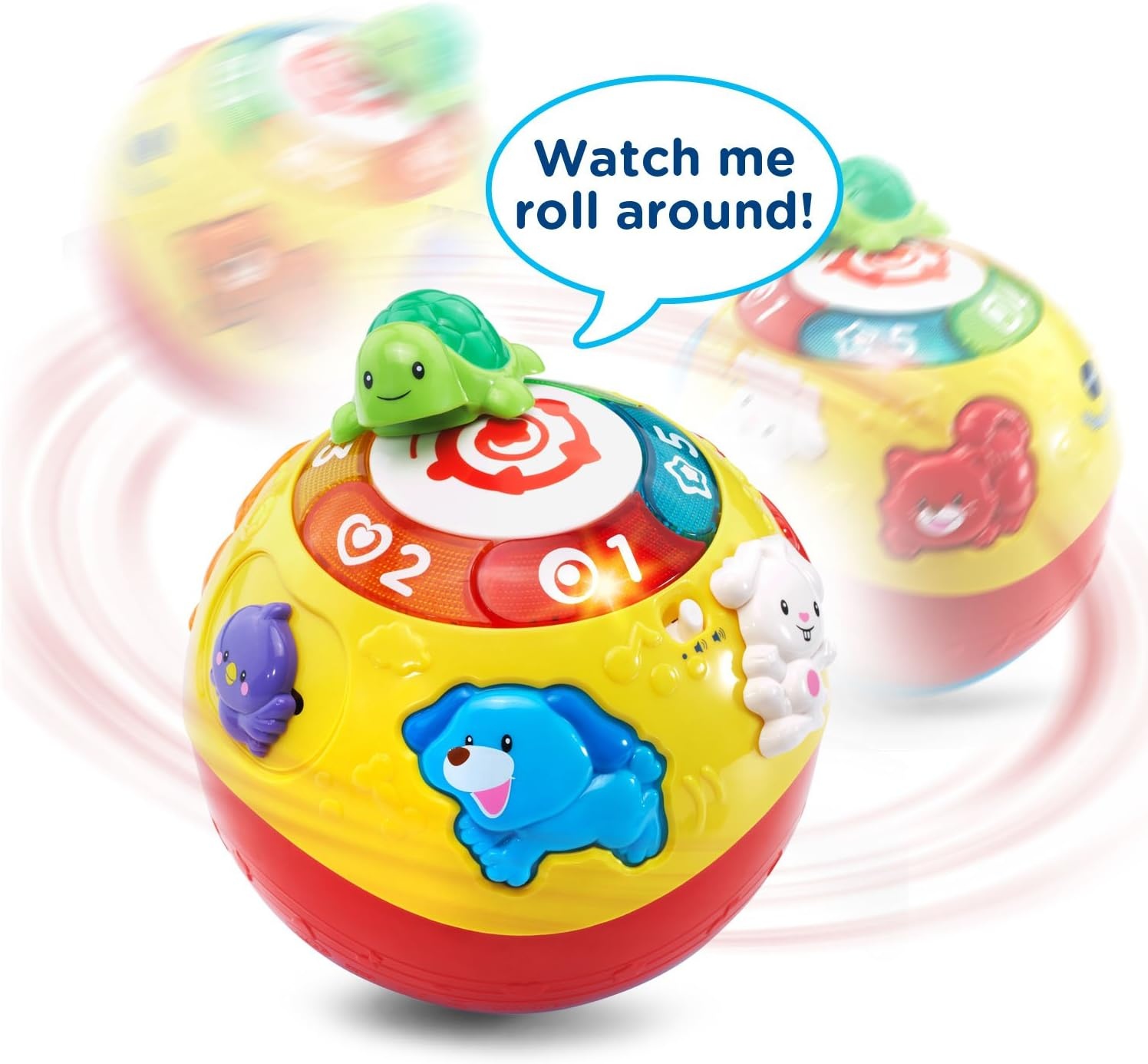 image:imageVTech Wiggle and Crawl Ball PurpleMulticolor