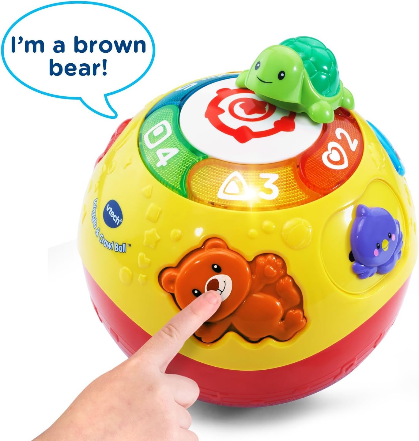 image:imageVTech Wiggle and Crawl Ball PurpleMulticolor