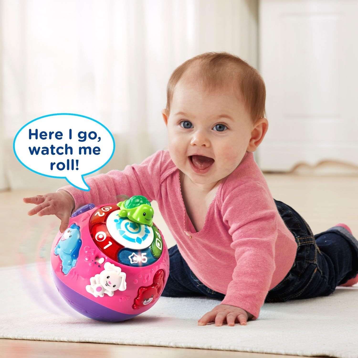 image:imageVTech Wiggle and Crawl Ball PurplePurple