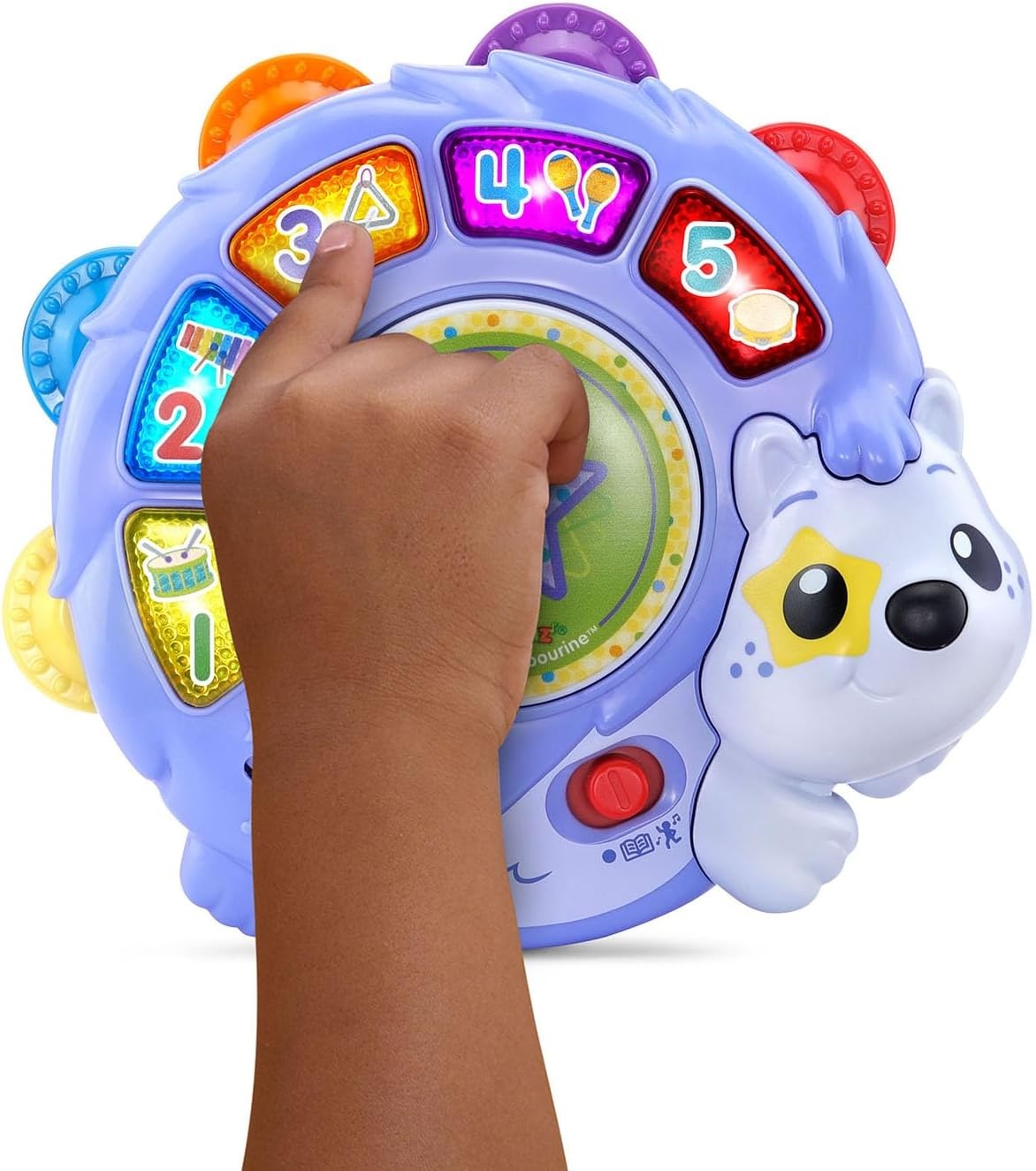 image:imageVTech Zoo Jamz Hedgehog Tambourine with Instruments and Games