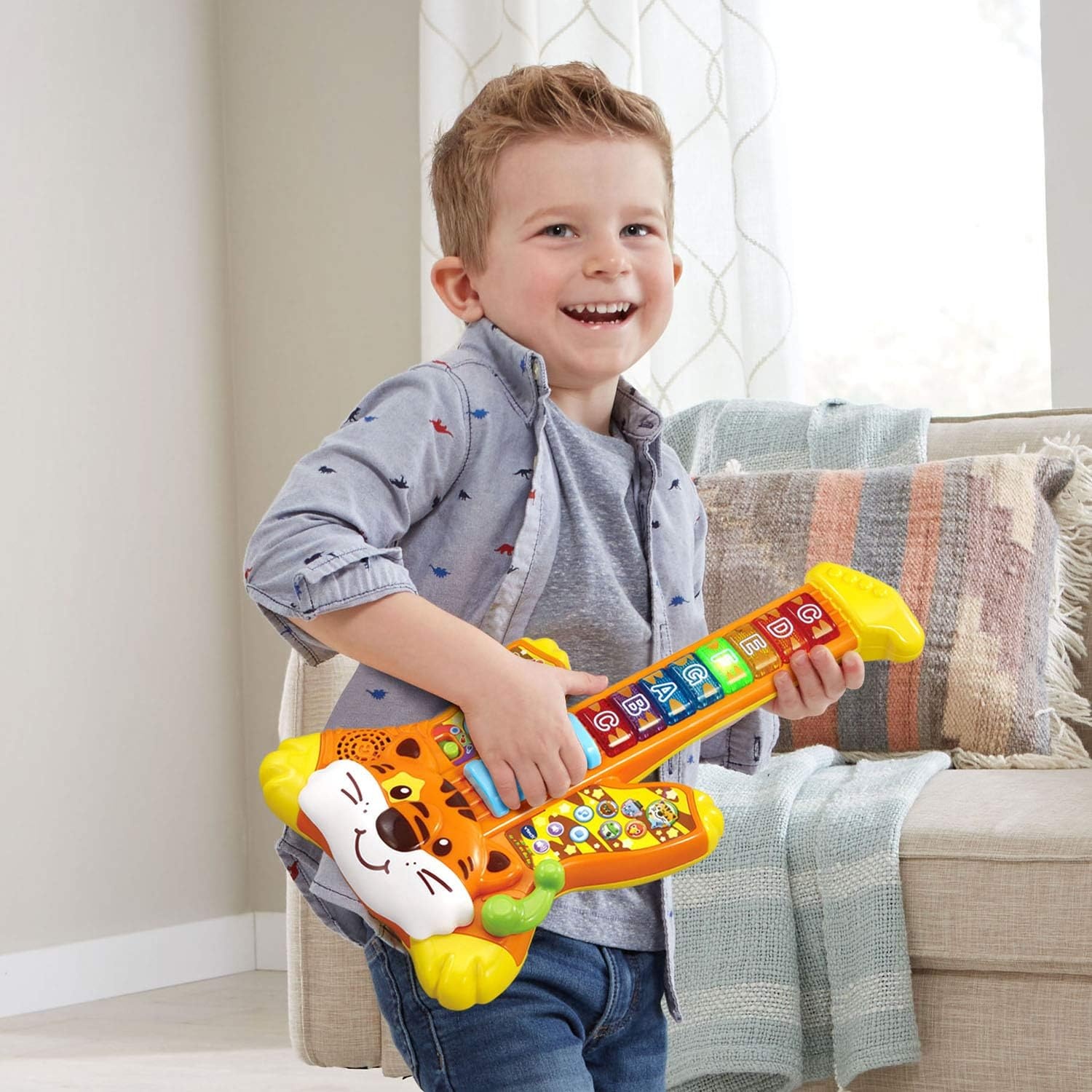 image:imageVTech Zoo Jamz Tiger Rock Guitar OrangeOrange