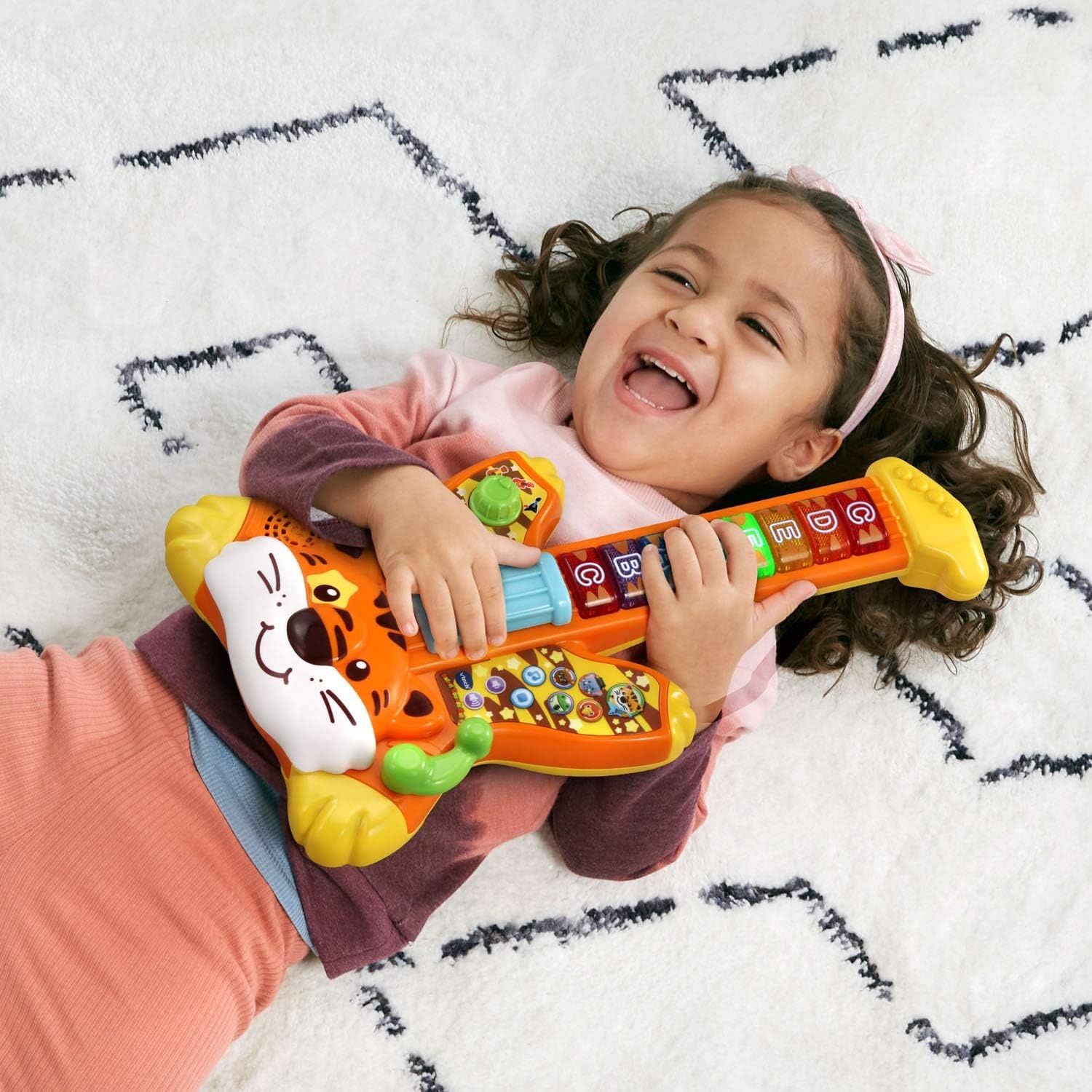 image:imageVTech Zoo Jamz Tiger Rock Guitar OrangeOrange