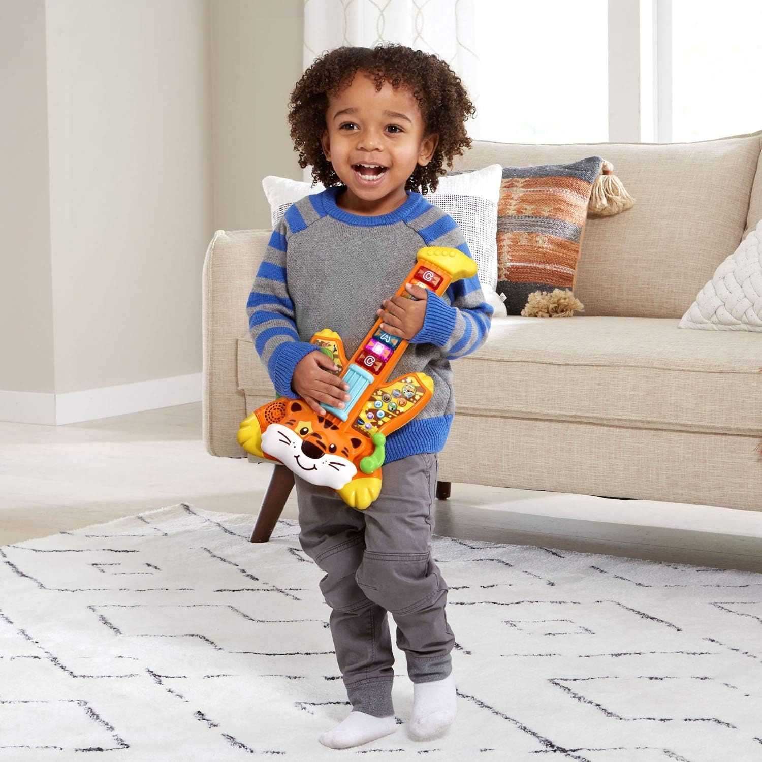 image:imageVTech Zoo Jamz Tiger Rock Guitar OrangeOrange