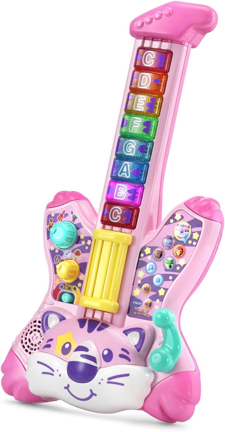 image:imageVTech Zoo Jamz Tiger Rock Guitar OrangePink