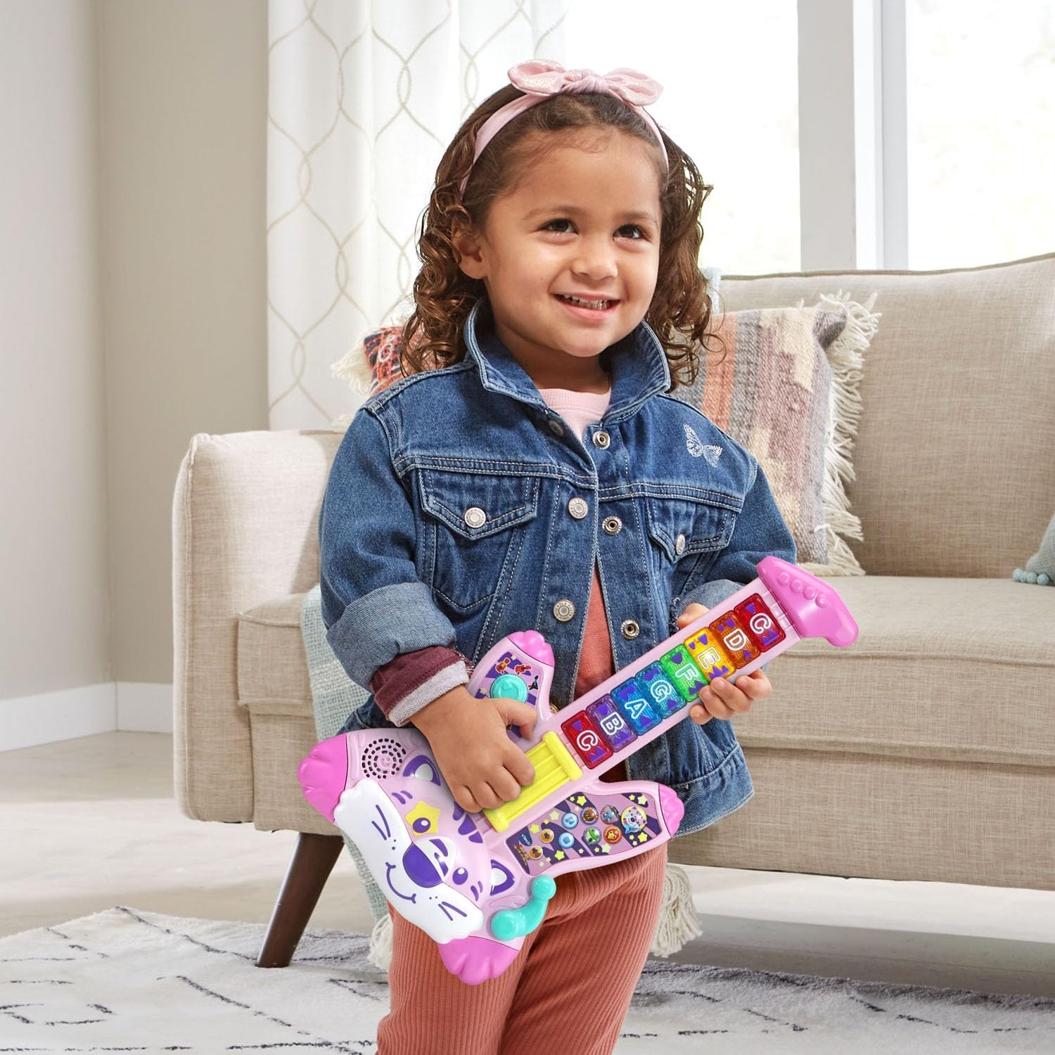 image:imageVTech Zoo Jamz Tiger Rock Guitar OrangePink