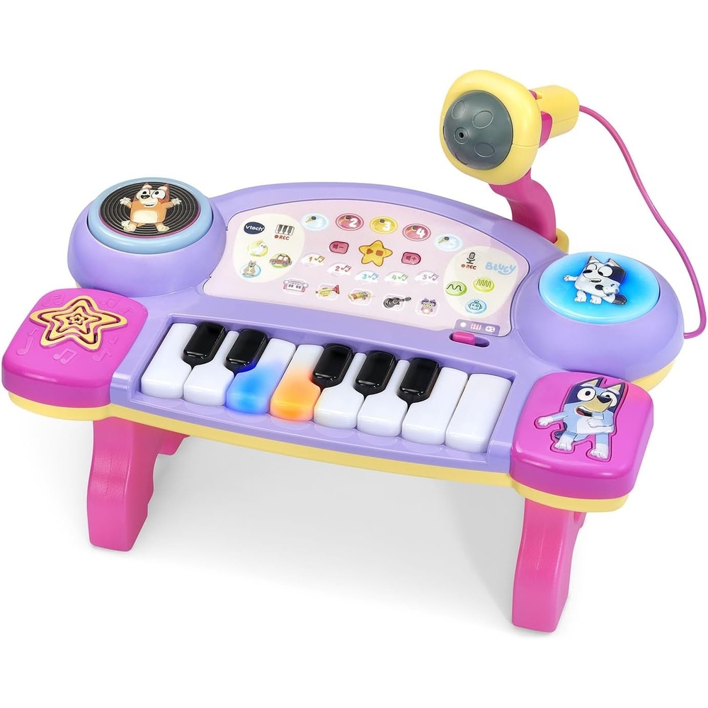 image:imageVTech Bluey SingAlong Keyboard with Microphone