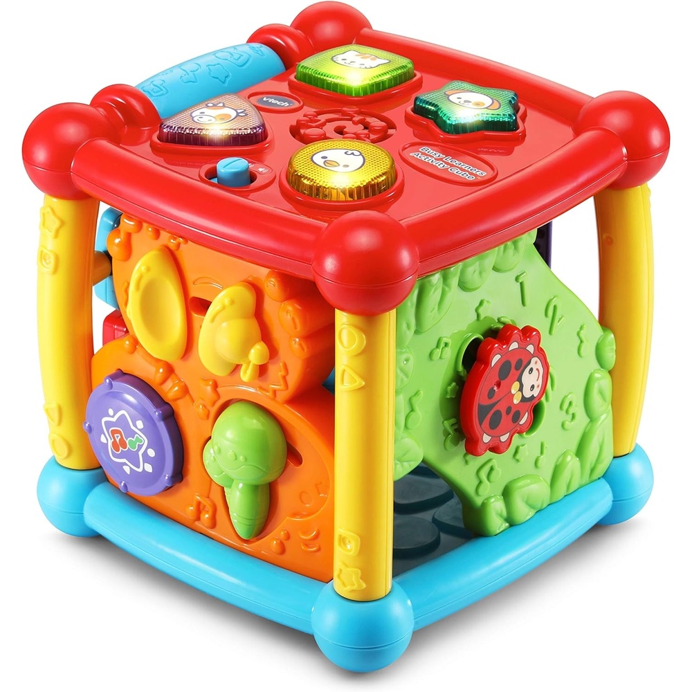 image:imageVTech Busy Learners Activity Cube PurpleRed