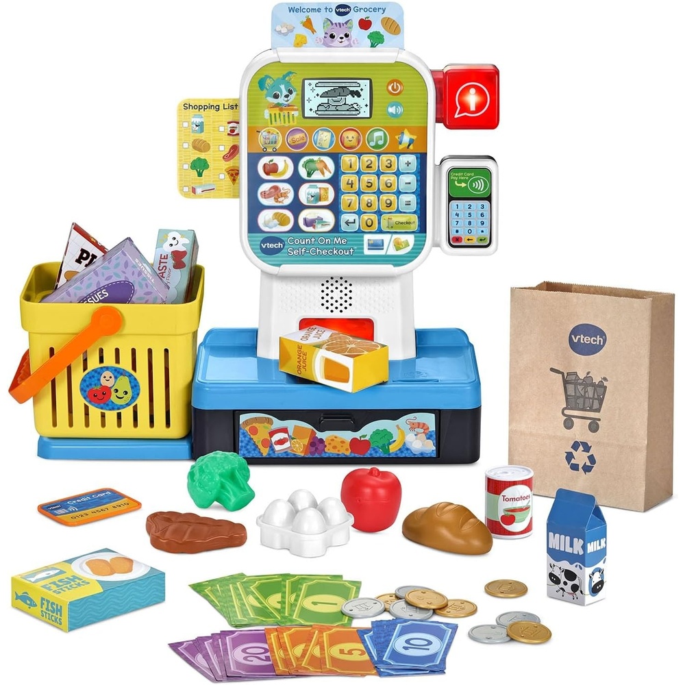image:imageVTech Count On Me SelfCheckout Cash Register Toy