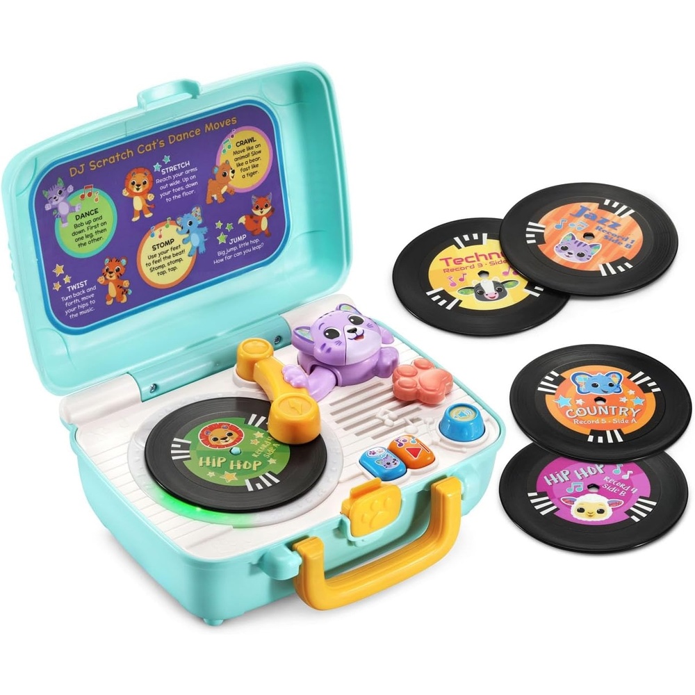 image:imageVTech DJ Scratch Cat Record Player