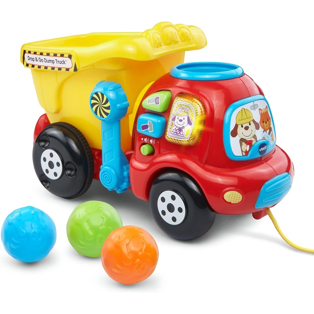 image:imageVTech Drop and Go Dump Truck YellowYellow
