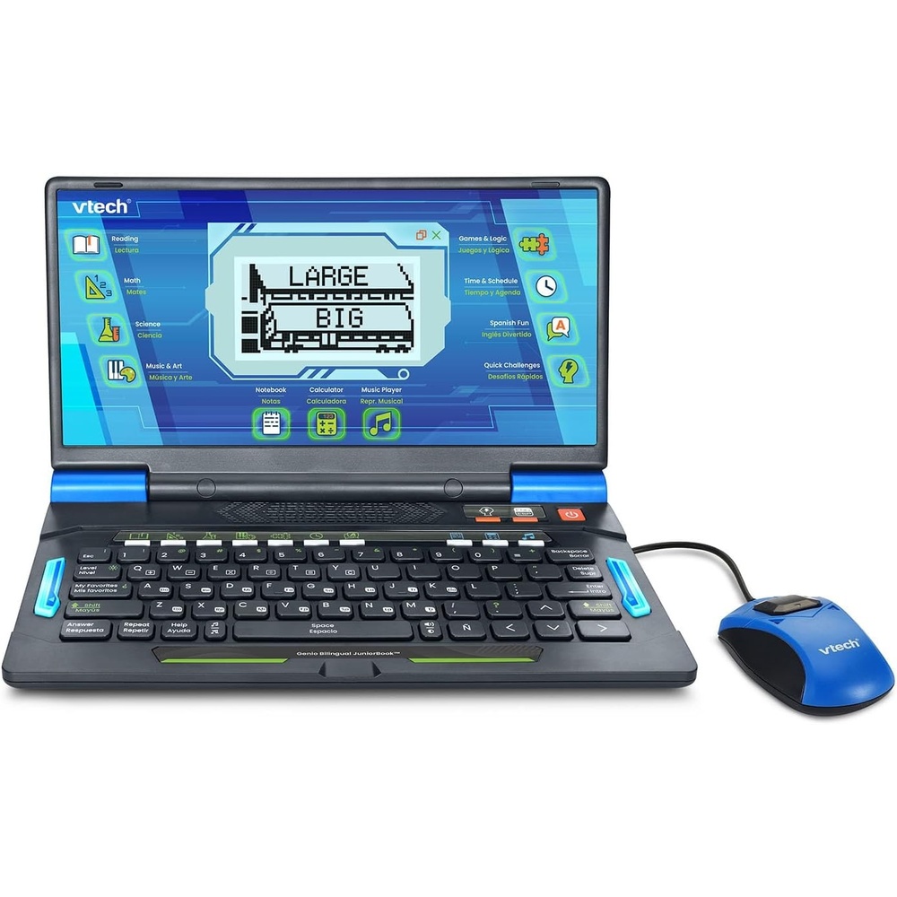 image:imageVTech Genio Bilingual JuniorBook Learning Laptop for Kids