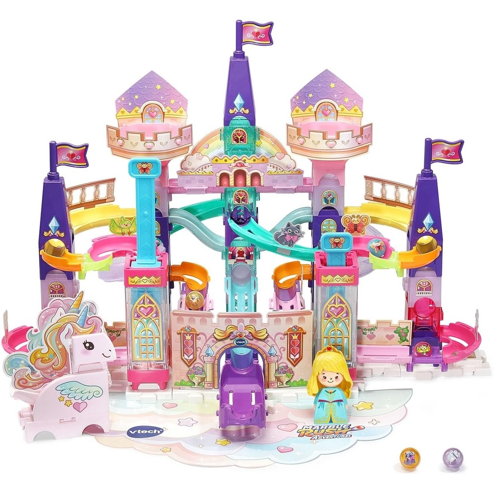 image:imageVTech Marble Rush Fairy Castle Marble Run Princess Set