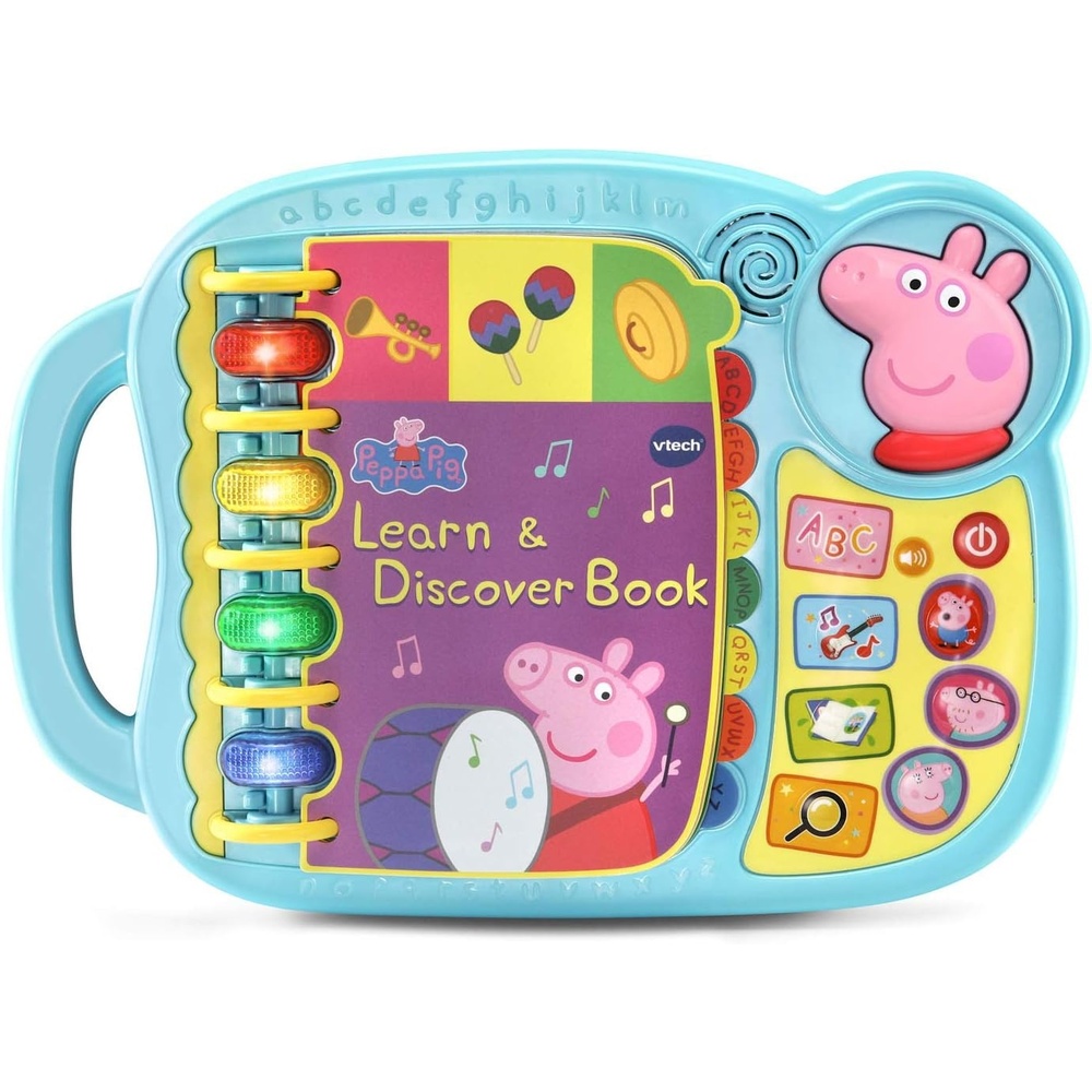 image:imageVTech Peppa Pig Learn and Discover Book Blue