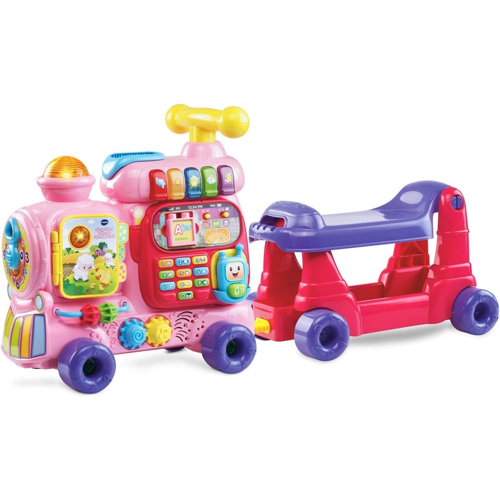 image:imageVTech SittoStand Ultimate Alphabet Train BluePink