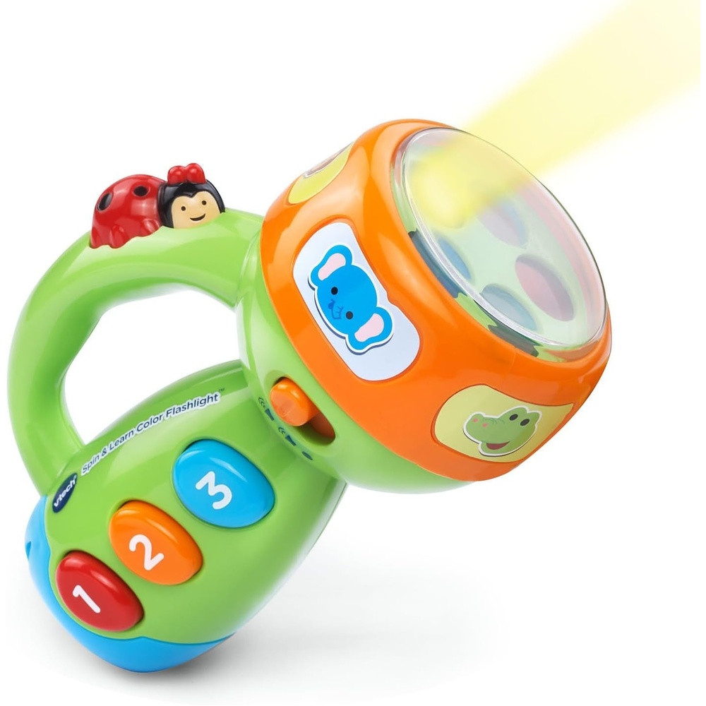 image:imageVTech Spin and Learn Color Flashlight PinkLime Green