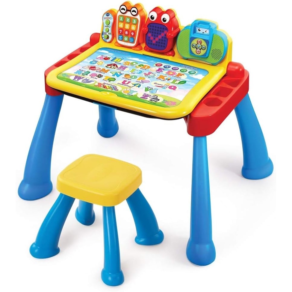 image:imageVTech Touch and Learn Activity Desk Deluxe PinkMulticolor
