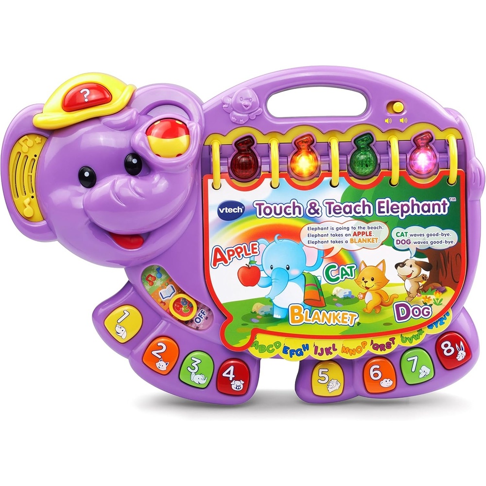 image:imageVTech Touch and Teach Elephant PurplePurple