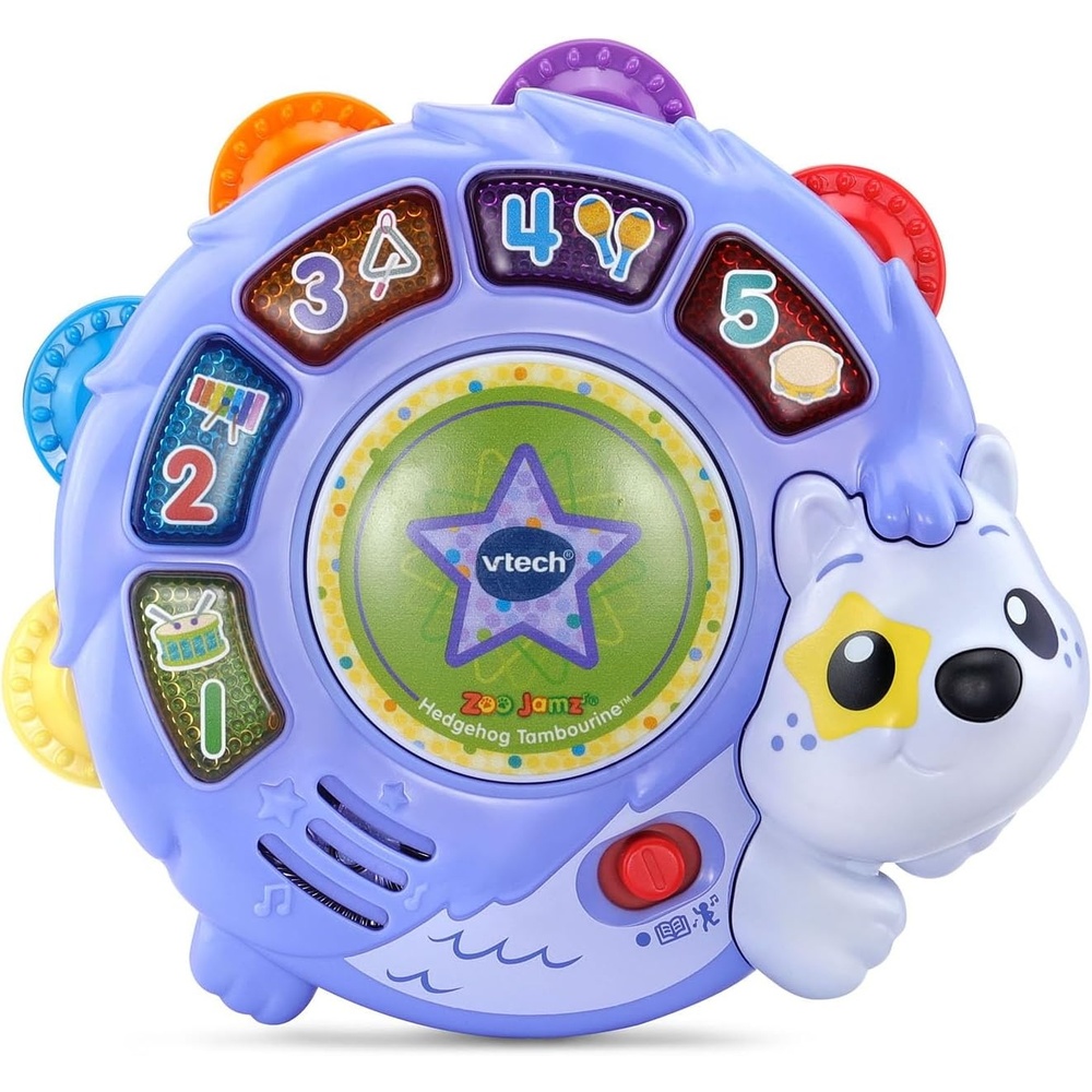 image:imageVTech Zoo Jamz Hedgehog Tambourine with Instruments and Games