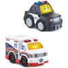 Police Car and Ambulance