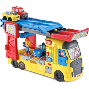 VTech 3-in-1 Race and Repair Hauler Interactive Toddler Toy
