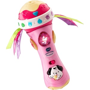VTech Baby Babble and Rattle Microphone, Pink(Pink)