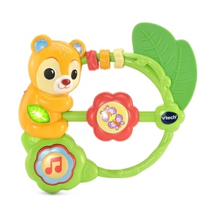 VTech Baby Shake and Sing Baby Bear Rattle and Teether Toy
