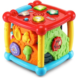 VTech Busy Learners Activity Cube, Purple(Red)
