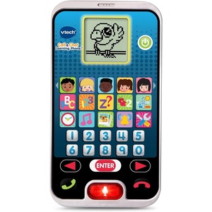 VTech Call and Chat Learning Phone, Black(Black)