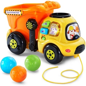 VTech Drop and Go Dump Truck, Yellow(Orange)