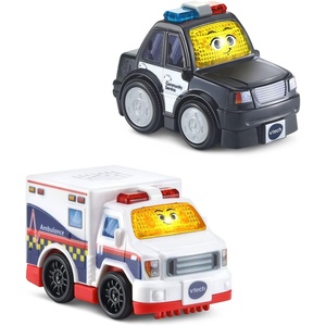 VTech Go! Go! Smart Wheels Family Adventure 2-Pack(Police Car and Ambulance)