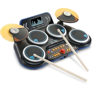 VTech Kidi Star Drum Pad, Black(Black)