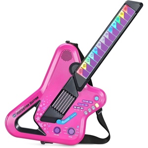 VTech Kidi Star Rockstar Guitar, Pink(Pink)