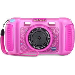 VTech KidiZoom Camera Pix FX with Rotatable Lens Effects, Pink(Pink)