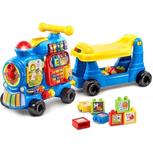 VTech Sit-to-Stand Ultimate Alphabet Train, Blue(Blue)