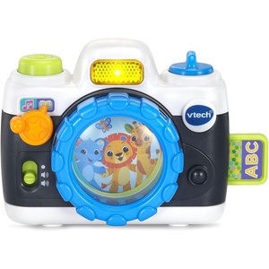 VTech Snap and Giggle Learning Toy Camera with Realistic Sounds, Pink(Black)